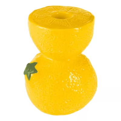 Gyertyatartó 12cm citromsárga @ DATI