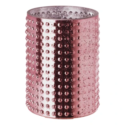 Mécsestartó O11,5x16cm rózsaszín @