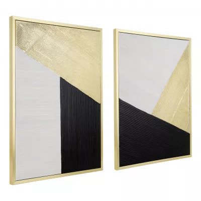 Kép fekete/fehér/arany 2db Roberval@