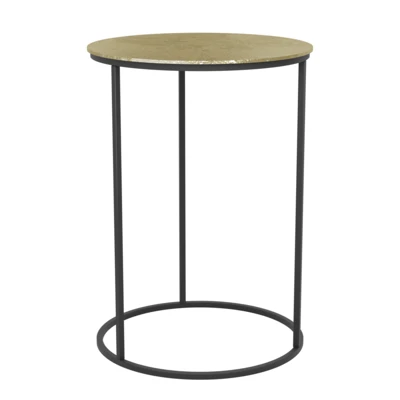 Kisasztal O36x50cm aranyszínű@ Aghleam