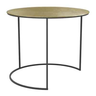 Kisasztal O60x50cm aranyszínű@ Aghleam