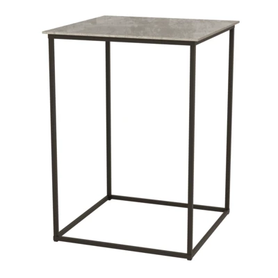 Kisasztal 36x36x50cm nikkel Aghleam@