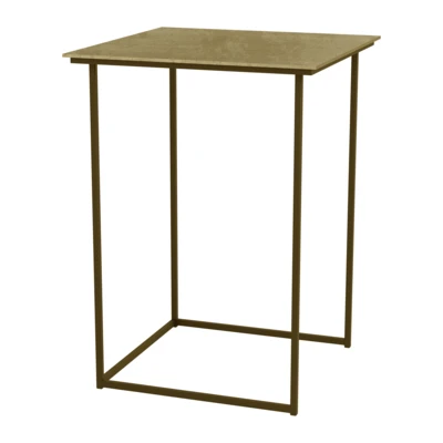 Kisasztal 40x40x55cm aranyszín@ Aghleam