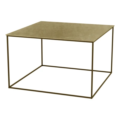 Kisasztal 80x80x50cm aranyszín@ Aghleam