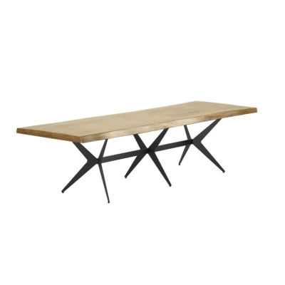 Asztal 300x100x75cm világos akác@ Batovo