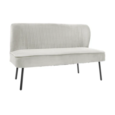 Kanapé 124x121x75,2cm fehér/fa@ Jerteh