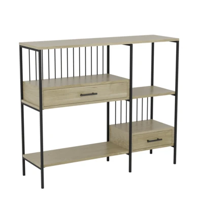 Polc fiókokkal 118x35x100cm Aukside@