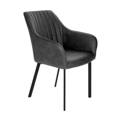 Szék 57x60x88cm fekete Masantol@