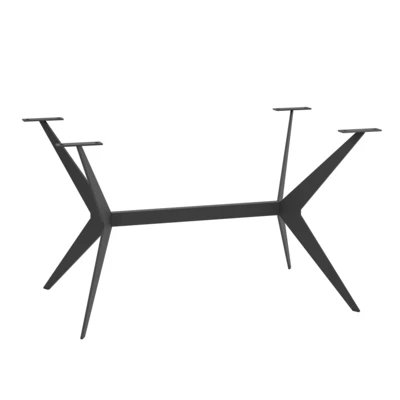 Asztalláb 70x140x71cm fek @ Farahalana