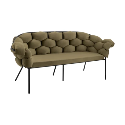 Kanapé 3-as tópszín/fekete@ Manambolosy