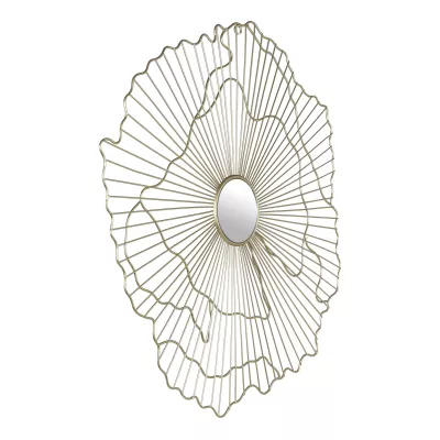 Tükör 61,5x65cm arany esashi@