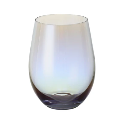 Vizespohár 12cm színes-átlátszó@ Mithila