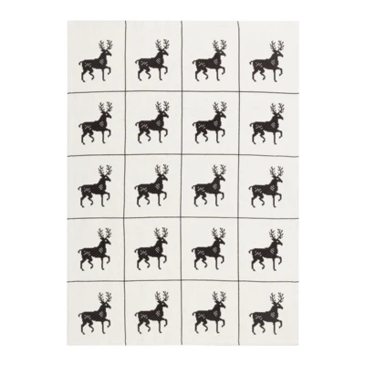 Konyharuha70x50cm szür szarvas @