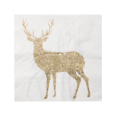 Szalvéta szarvasos 20db @