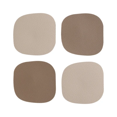 Poh.alátét10x10cm bézs/bar4db@ Vinanivao