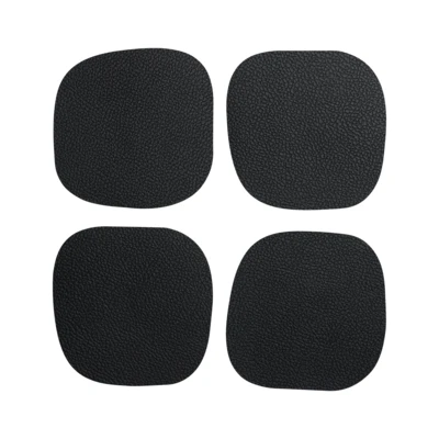 Poháralátét 10x10cm fek 4db@ Vinanivao