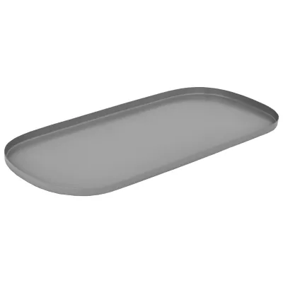 Tálca 38x17cm szürke Savant@