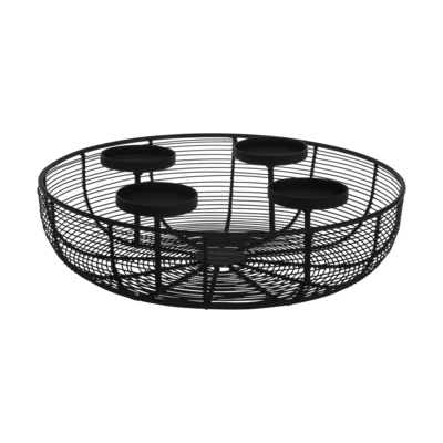 Dekor mécsestart.kosár O36cm fk@