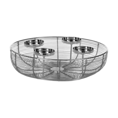 Dekor mécsestart.kosár O36cm ez@