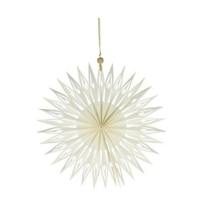 Papírcsillag O30cm fehér Matanao@