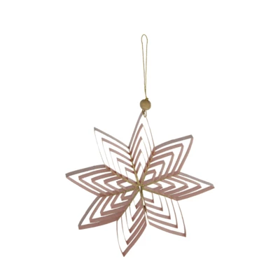 Papírcsillag O20cm rózsaszín@