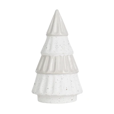 Dekor fenyőfa 9,8x9,8x18cm fh @