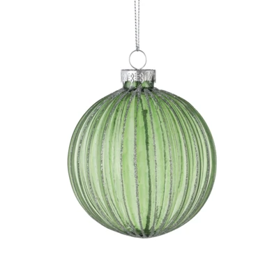 Karácsonyfagömb O8cm menta @