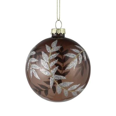 Karácsonyfagömb O8cm tópszín @