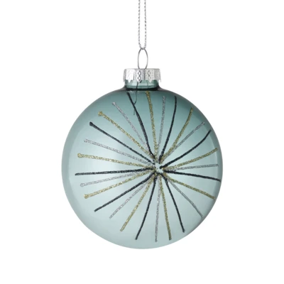 Karácsonyfagömb O8cm zöld @