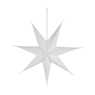Papírcsillag 60cm fehér Manompana@