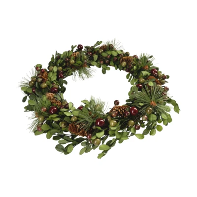 Koszorú O35cm zöld Gunung@