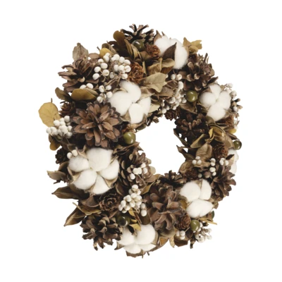 Koszorú O28cm natúr Gunung@