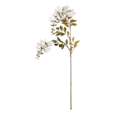 Művirág szarkaláb 100cm fehér@ Semporna