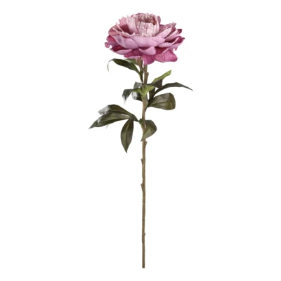 Művirág rózsa 66cm rózsaszín@ Semporna