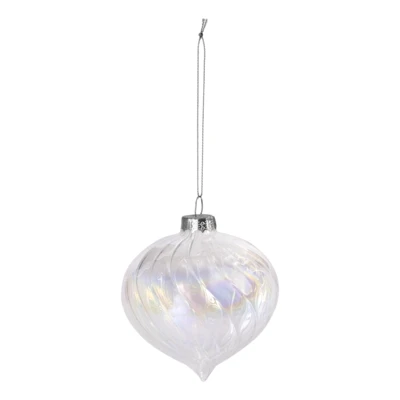 Karácsonyfagömb O8cm irizáló @