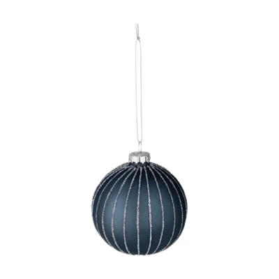 Karácsonyfagömb O8cm kék @