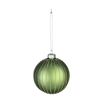 Karácsonyfagömb O8cm zöld @