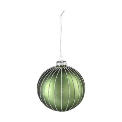 Karácsonyfagömb O10cm zöld @