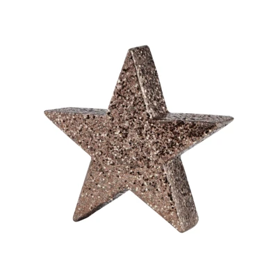 Csillag 20x5,3x18,5cm bronz @