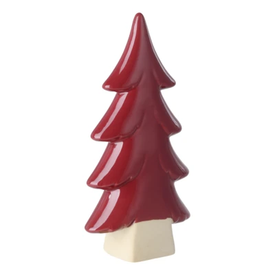 Dekor fenyőfa 22cm piros Catacol@