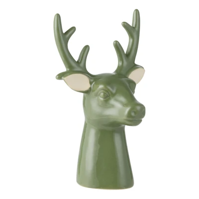 Szarvasfej 18,3cm zöld Catacol@