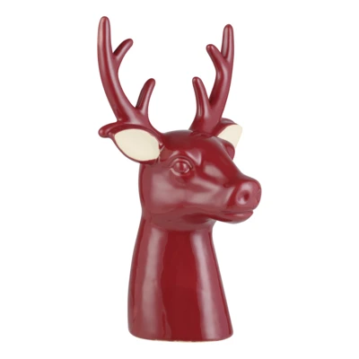 Szarvasfej 29cm piros Catacol@