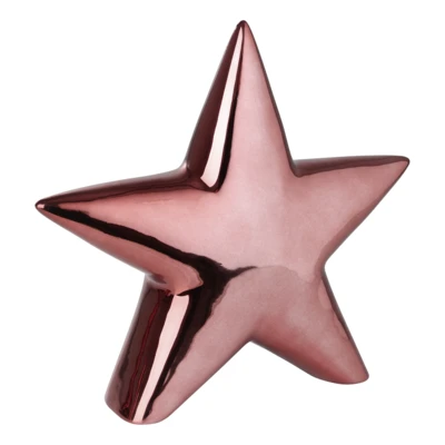 Csillag 23,5x5x22,5cm piros @