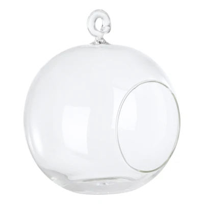 Függő dísz 14cm átlátszó @