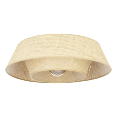 MARFORD mennyezeti lámpa E27 60W raffia/fekete