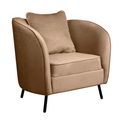 Fotel+párn 81,5x61,5x91cm homok@ Cagwait