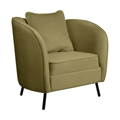 Fotel+párna 81,5x61,5x91cm zöld@ Cagwait