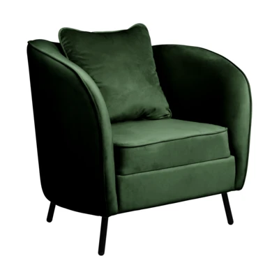 Fotel+párn81,5x61,5x91cm s.zöld@ Cagwait