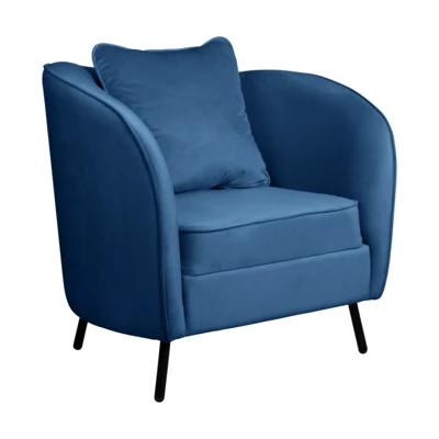 Fotel+párna81,5x61,5x91cm s.kék@ Cagwait