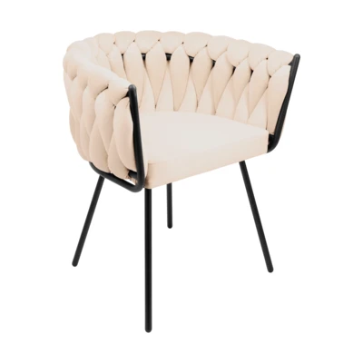 Étkezőszék vajszín/fekete@ Manambolosy